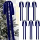 thumbnail image 1 of 12 Piezas de 40 X 60 Cm de Lazo de Terciopelo Extra Grande para Decoración de Árbol de Navidad, 1 of 3