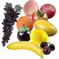 thumbnail image 2 of 10pcs Decorative Fruit Plastic Set, Realistic Artificial Fruits Fake Fruit For Decoration-In stock, 2 of 2