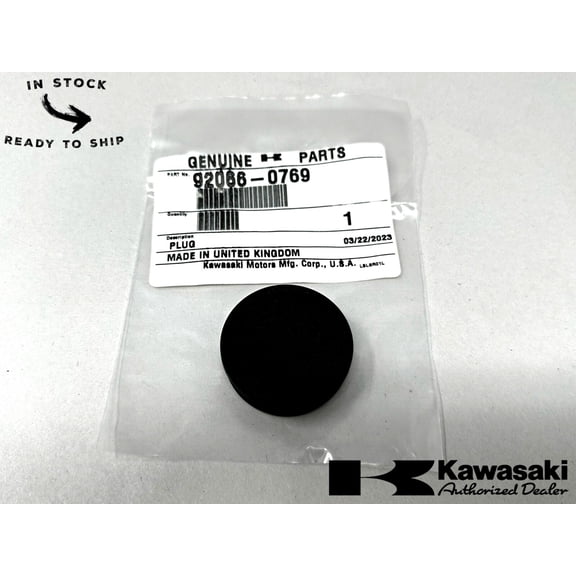 Kawasaki Genuine OEM Plug 92066-0769