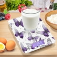 thumbnail image 7 of High Precision Digital Kitchen Scale Tempered Glass Food Scale Multifunction Scale Small Kitchen Appliances Lavender-colored Butterfly Pattern, 7 of 7