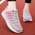 thumbnail image 5 of Domzle 12 Hour Shift Shoes For Women Slip On Wide Toe Box Walking Sneakers,Non-Slip Mesh Breathable Lightweight Sneakers,Arch Support For All-Day Standing Pink 37, 5 of 5