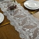 thumbnail image 5 of Mantel largo de encaje Injueey Flor Retro Blanco 26*250CM, 5 of 6