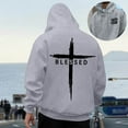 thumbnail image 1 of WILLBEST Sudadera con Capucha para Hombre, De Manga Larga, Informal, con Diseño Estampado para Uso Diario y Actividades Al Aire Libre, Cómoda Sudadera con Capucha para Otoño e Invierno. XXXGrande, 1 of 6