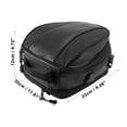 thumbnail image 3 of Unique Bargains Motorcycle Seat Tail Bag Cycling Travel Rear Bag 1680D Backpack Black, 3 of 8
