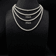 thumbnail image 4 of Collar de estilo europeo y americano de una sola fila de diamantes de imitación de aleación de hip-hop, cadena de tenis para hombres y mujeres, joyería de cadena de tenis, 4 of 5