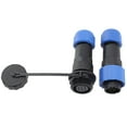 thumbnail image 2 of BTOER Aviation Cable SP16 IP68 Waterproof Connector Aviation with Copper Contacts Silicone Sealing Ring & Threaded Connection, 2 of 9