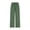 Army Green#petite palazzo pants, variant on Drawstring Linen Pants Women Petite Elastic High Waist Pants Summer Casual Beach Lounge Vacation Trousers with Pockets Brown,L