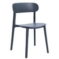 thumbnail image 3 of Dark Gray Midcentury Polypropylene Side Chair Set of 4, 3 of 4