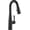Matte Black, variant on Delta 9913Tl-Dst Essa 1.8 GPM Single Hole Pull Down Touchless Bar Faucet - Arctic