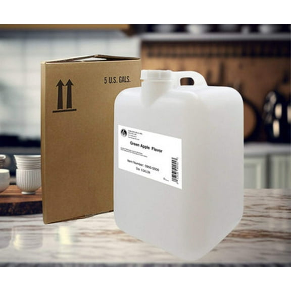 LorAnn Oils Super Strength Green Apple Flavor, 5 Gallon Pail