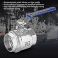 thumbnail image 3 of Ball Valves 2" Dn50 Wog Female Thread Two Way Ball Valve 304 Stainless Steel Ball Valve With Handle, 3 of 4