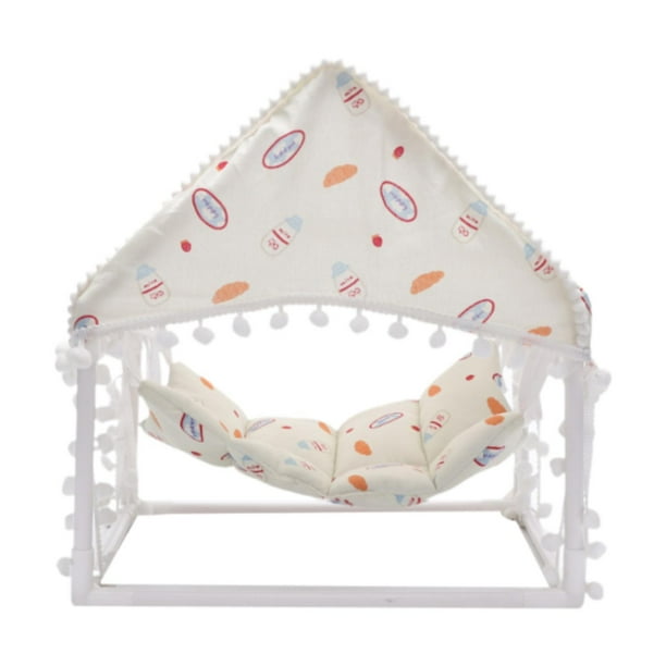 Hamster hámster hamster hamster suave removible casa de animales pequeños carpa mascota para hurones para dormir chinchilla animales pequeños