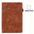 thumbnail image 6 of For Amazon Kindle Paperwhite,Floral Embossed PU Leather Wallet Stand Case with Auto Wake/Sleep for All-New Kindle Paperwhite1/2/3/4 (Fits 2012, 2013, 2015 and 2016 2018 Versions),Brown, 6 of 10
