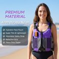 thumbnail image 3 of Koorium Life Jacket for Adult,Swim Vest for Men Women,Adults Life Jackets Dual Mesh Pockets Attached Whistle Buoyancy Aid for Fishing, Paddleboard, Kayaking, Boating, 3 of 9