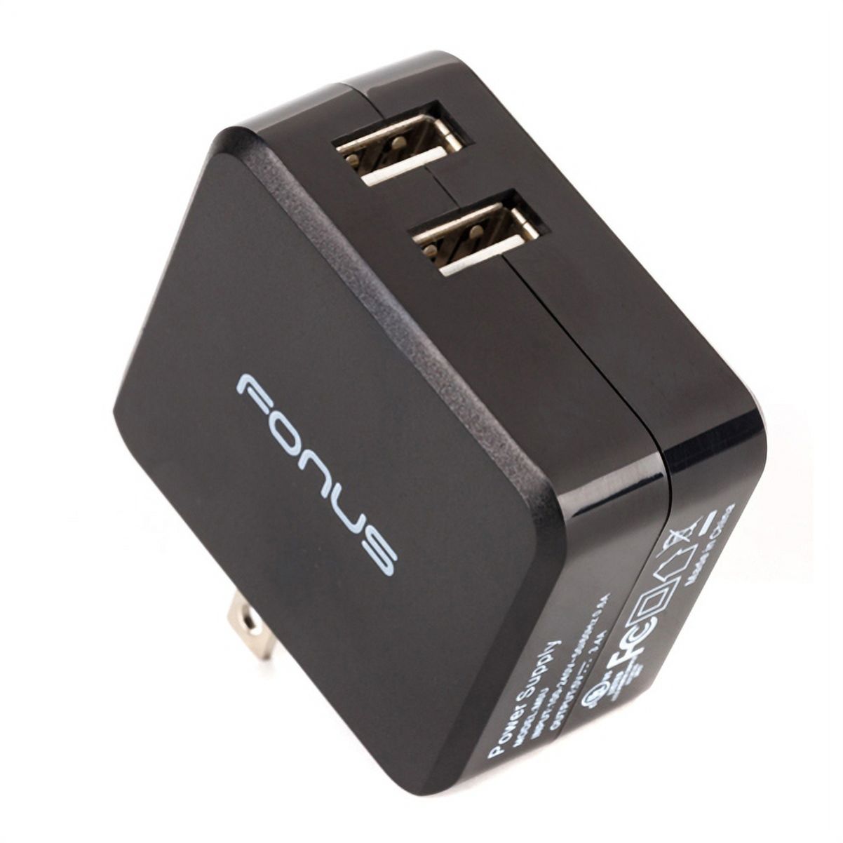 17W 3.4 Amp 2-Port Rapid USB Home Wall Travel Charger Power Adapter Dual Port Smart Detect Ultra Compact Folding Prongs Compatible With Samsung Galaxy S10e S10+ S10 Halo