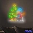 thumbnail image 5 of Handmadetneonsign Snowman Christmas Neon Sign, Snowman Led Sign, Merry Christmas Neon, Christ Wall Art, Christ Wall Decor 90094, 5 of 5