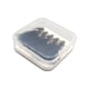thumbnail image 1 of 5 señuelos para pesca con mosca de trucha con caja de almacenamiento transparente, tamaño 10 Negro, 1 of 9
