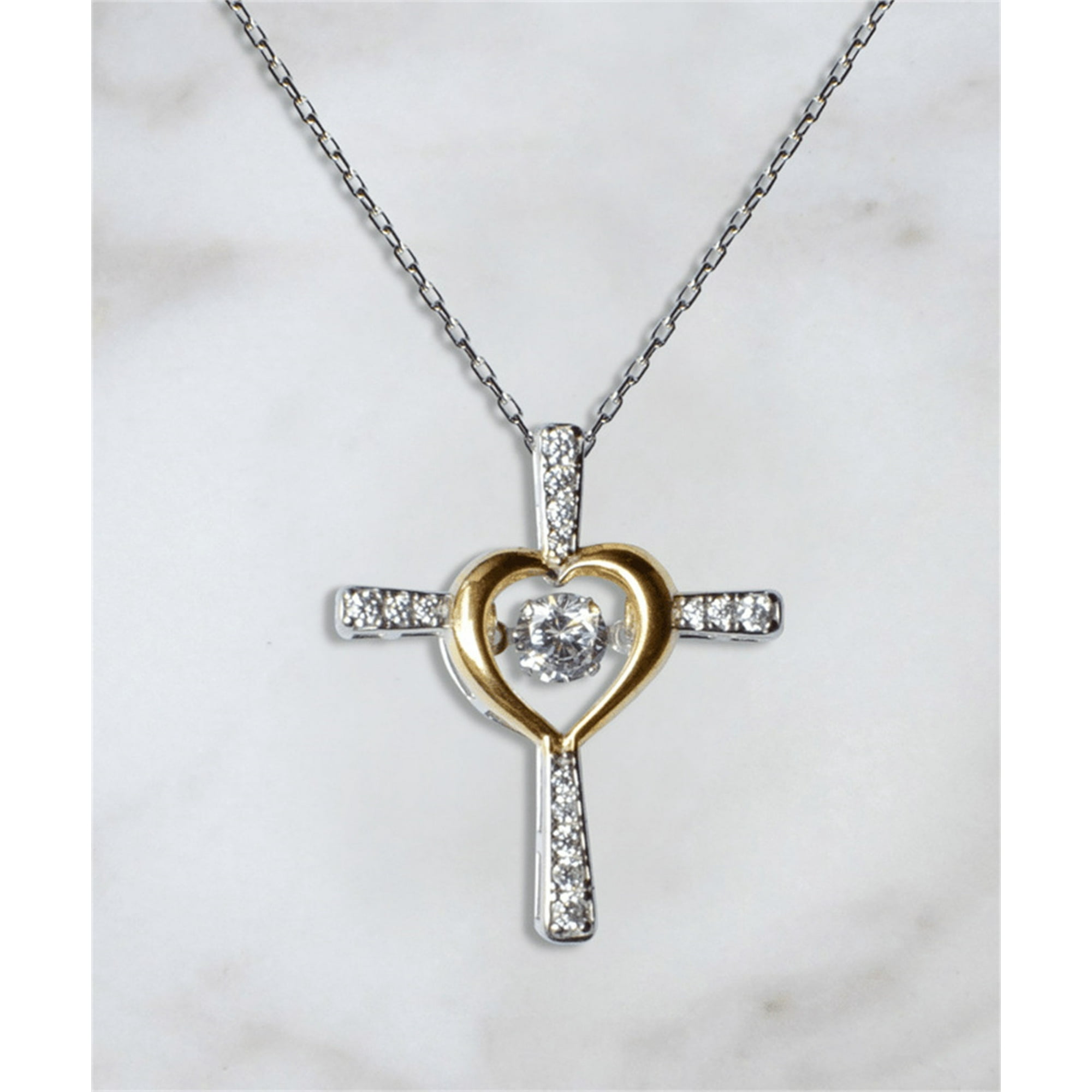 pimelu Crucifix Necklace For Women Religious Belief Necklace Healing Jewelry Gifts For Teens And Girls Weekly flyer Summer Clearance Summer Savings Flyer Deals Walmart
