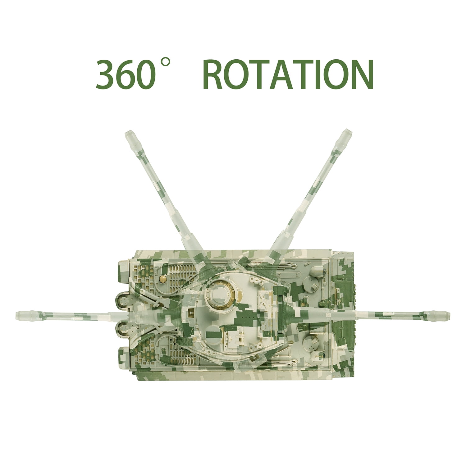 Remote Control Military Missile Combat Car, RC Camouflage Military Truck Army Car Drift Racing Car Hobby Car for Kids