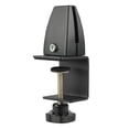 thumbnail image 1 of S SERENABLE Office Partition Bracket Divider Glass Screen Pins Clamp Shelf Office Panel Clips Support Hardware Accessories Black, 1 of 8
