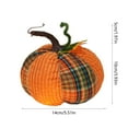 thumbnail image 2 of Eoozwa Faux Fall Knitted Pumpkins Small Knit Rustic Farmhouse Foam Pumpkins for Thanksgiving Halloween Autumn Mantel Table Decor, 2 of 6