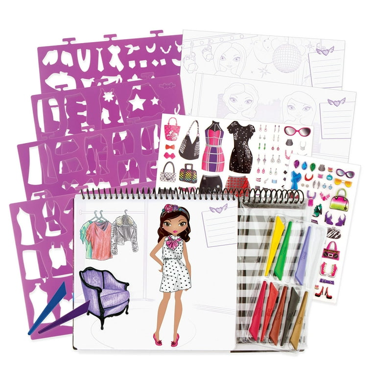 I Love Fashion Design Sketch Set - Fashion Angels