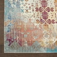 thumbnail image 3 of Nourison Entice ENE04 Ivory/Orange/Purple Indoor Area Rug - 8'X 10', 3 of 8