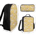 thumbnail image 2 of Gudetama 3 Pcs Backpack Set With Lunch Bag And Pencil Case Casual Bookbag Lunch Box Pencil Box, 2 of 8
