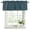Blue, Steel, Slate, Ocean, variant on 2 Pack Valances for Window, Indigo Blue Short Curtains for Kitchen Bedroom Living Room, Farmhouse Vintage Blue Solid Color Rod Pocket Small Window Treatment Valance Drapes 42 x 12 Inch
