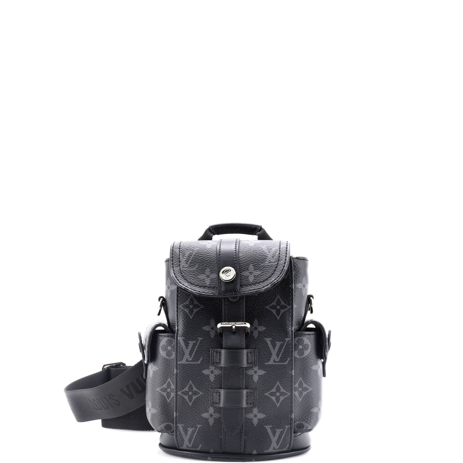 Pre-Owned Gucci 019.0585 Backpack Backpack Black (Fair  display picture 1