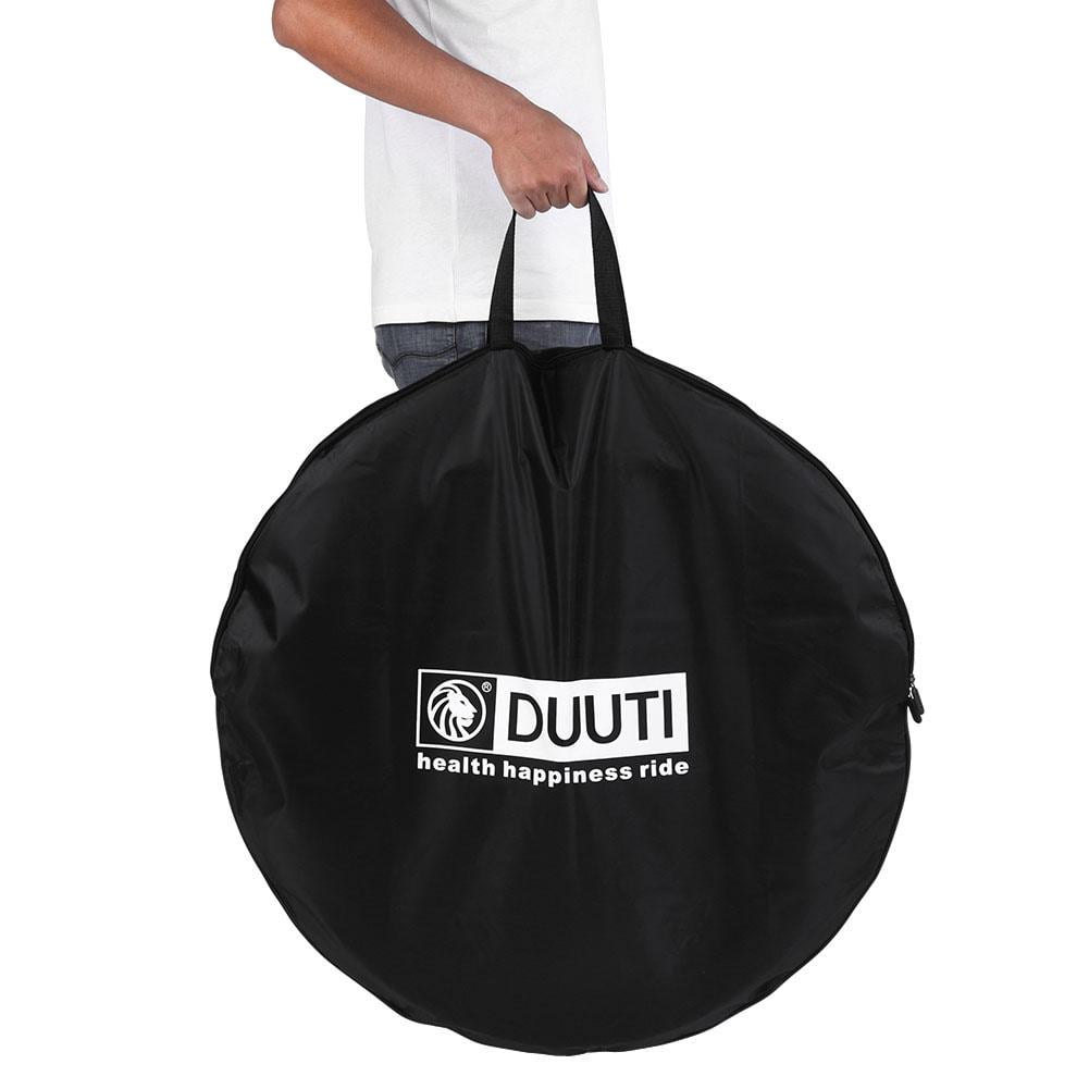 DUUTI MTB Bike Wheel Bag Wheelset Storage Transport Pounch Carrier Organiz O6Y3
