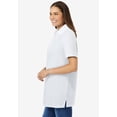 thumbnail image 3 of Woman Within Plus Size Perfect Short-Sleeve Polo Shirt, 3 of 6