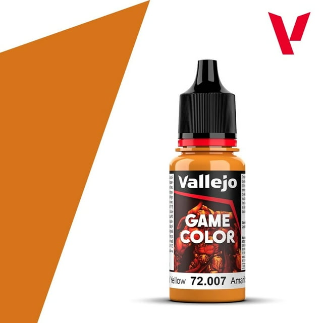 Juego de Pinturas Acrílicas Vallejo Game Color - Pinturas para Miniaturas, 18 ml, Tonos Vibrantes y Saturados, Serie 72.007