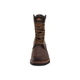 thumbnail image 3 of Men's Thorogood 9" Steel Toe WP Logger Work Boot (U.S.A.) 804-3555, Brown, 3 of 6