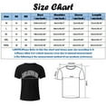 thumbnail image 3 of SEMIMAY Male Summer Casual Letter Print T Shirt Blouse Short Sleeve O Neck Tops T Shirt, 3 of 4
