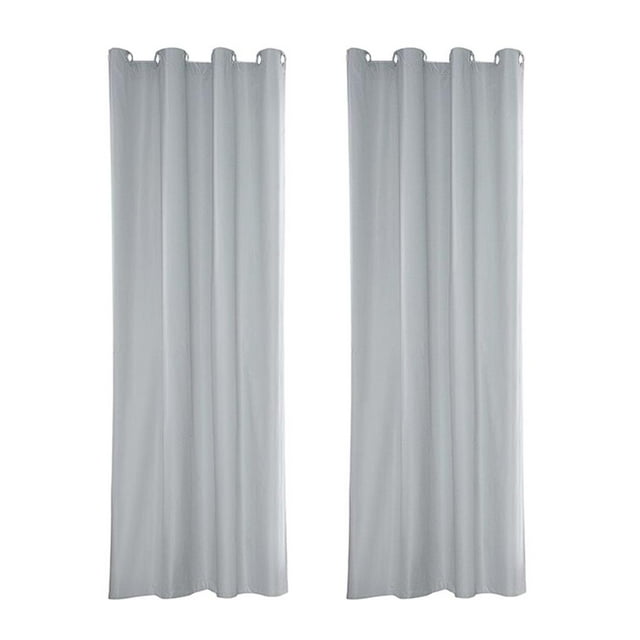 DOLITY 2x Draperie de Porte Extérieure Intimité Imperméable Rideau pour Porche Pergola 54x84 Pouces 2 Pcs 54x84 Pouces