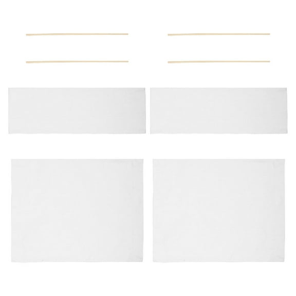 WHAMVOX Replacement for Folding Directors Chair Portable Comfortable and for Home Use 2 Pack