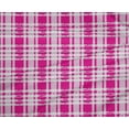 thumbnail image 4 of oneOone Polyester Lycra Fabric Check Kasuri Printed Craft Fabric BTY 56 Inch Wide, 4 of 4