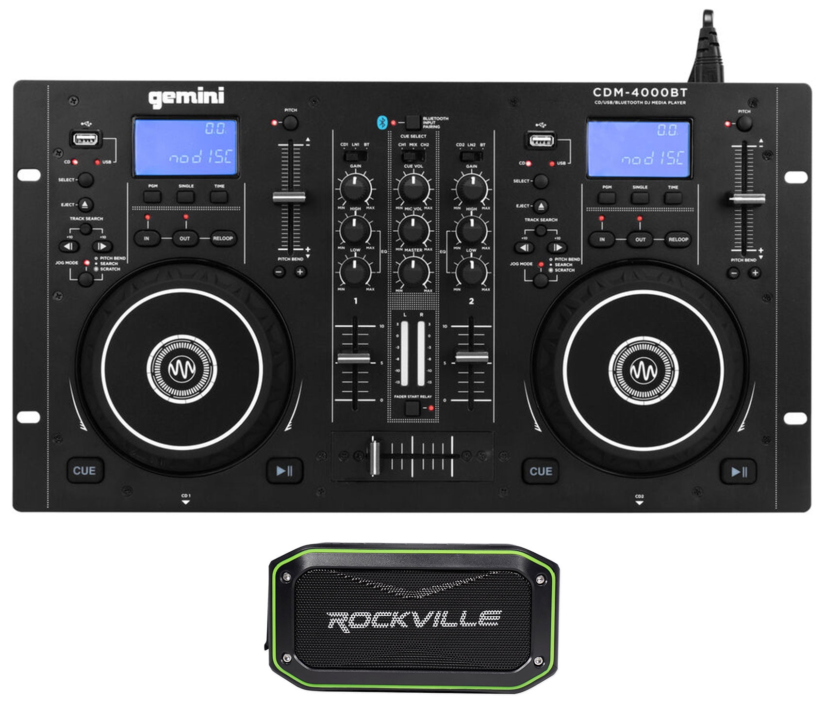 Gemini Cdj 700 Professional Compact Cd / Usb / Sd Media