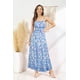 thumbnail image 3 of Vestido GRACE KARIN 2025 para mujer con tirantes finos y estampado floral, 3 of 5