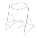 thumbnail image 4 of Organizador de especias para buffet, soporte profesional de hierro duradero para condimentos y salsas Plata de 2 capas, 4 of 9