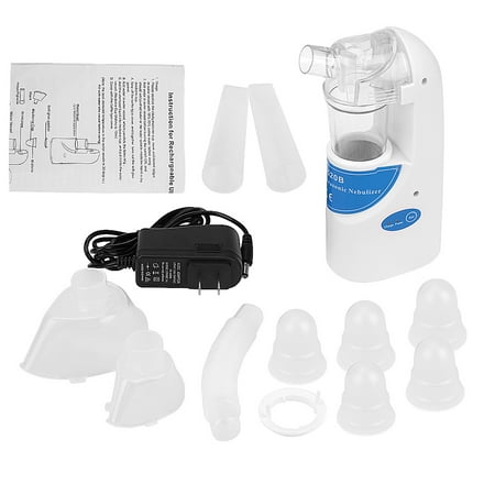 Portable Ultrasonic Nebulizer Handheld Nebuliser Humidifier Kit with