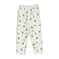 thumbnail image 4 of Daiia Bee Women's Sleep Pant with Pockets and Drawstring,Pajama Pants-Small, 4 of 9