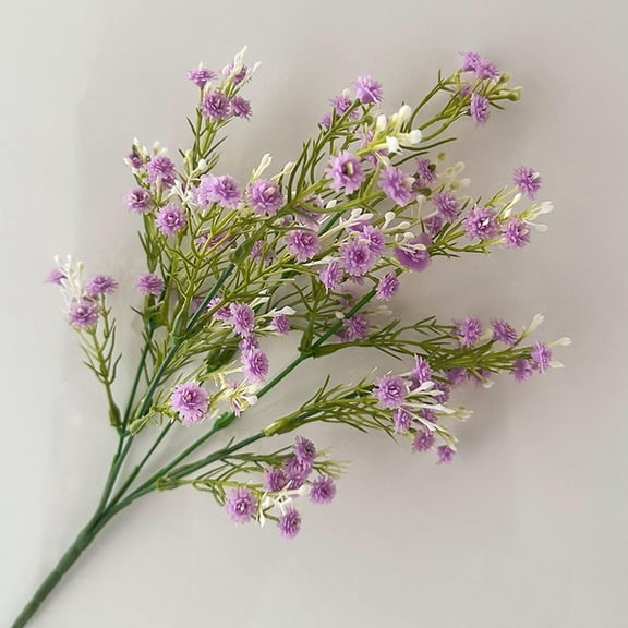 Babys Breath Artificial Flowers, Fake Babys Breath Real Touch Flowers Wedding Party Home Garden Decoration - Artificial for Decoration, Bridal Bouquet, Flower Photography Props