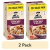 (2 pack) Quaker, Instant Oatmeal, Raisin, Date & Walnut, 1.30 oz, 20 Packets