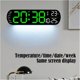 thumbnail image 3 of Nartionwant Digital Wall Clock, Nartio Want 2025 Upgraded Digital Wall Clock, 3 of 5
