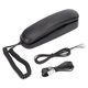 thumbnail image 2 of House Phone, Black Wall Mountable Multifunctional Corded Phone For Office For Bathroom For Hotel ANGGREK Otros, 2 of 8
