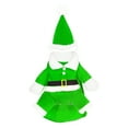 thumbnail image 2 of Visland Xmas Pet Clothes Super Soft Washable Lapel Collar Dress Up Fleece Funny Pet Dog Santa Claus Cosplay Dress Costume Prop Pet Supplies, 2 of 7