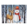 thumbnail image 5 of WYYP Deer Snowman Woods Wooden Jigsaw Puzzle Impossible Wooden Puzzles Gift for Family Friends 500 PCS, 5 of 6