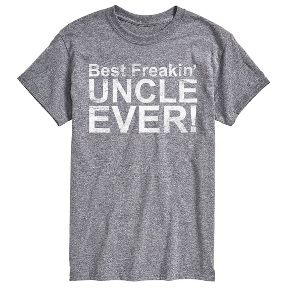Instant Message - Best Freakin Uncle Ever - Men's Short Sleeve Graphic T-Shirt